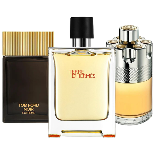 Set 3 parfumuri Terre d'Hermès, Azzaro Wanted, Tom Ford Noir Extreme 100ml